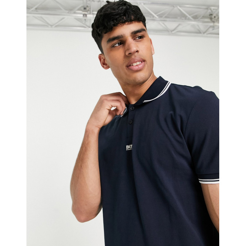BOSS Pchup1 polo in navy