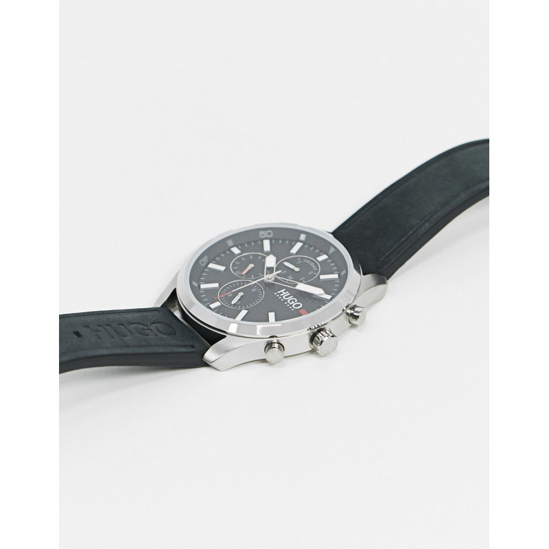 Hugo chase leather watch in...