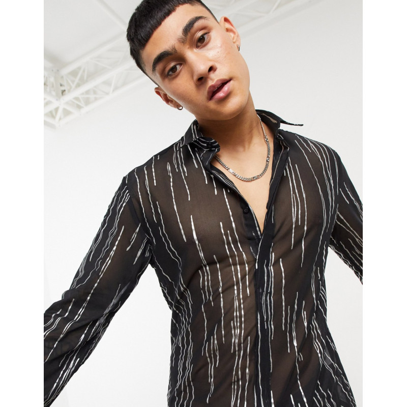 Twisted Tailor sheer shirt...