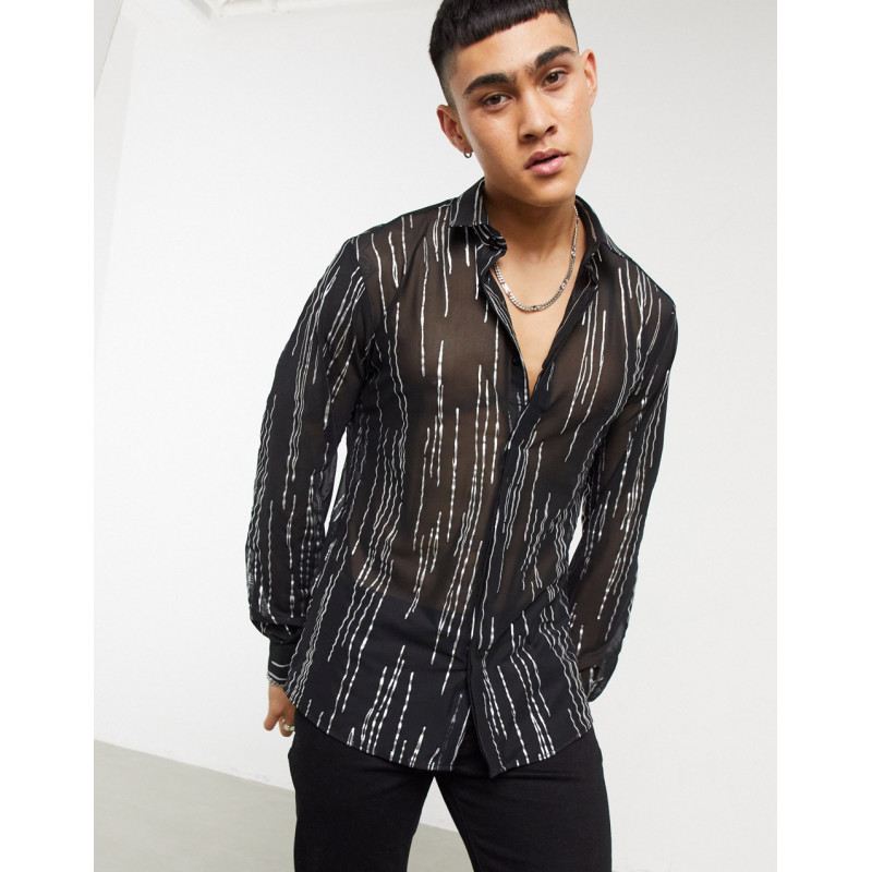 Twisted Tailor sheer shirt...