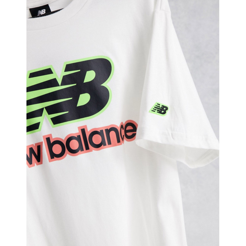 New Balance neon logo...
