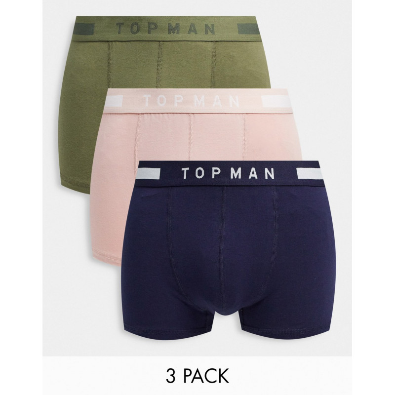Topman trunks in khaki pink...