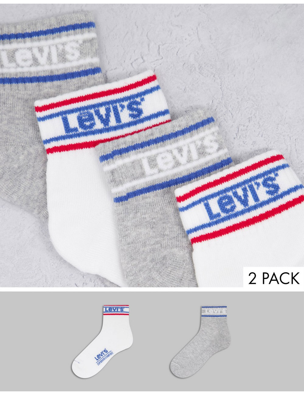 Levi's 2 pack ribbed logo...