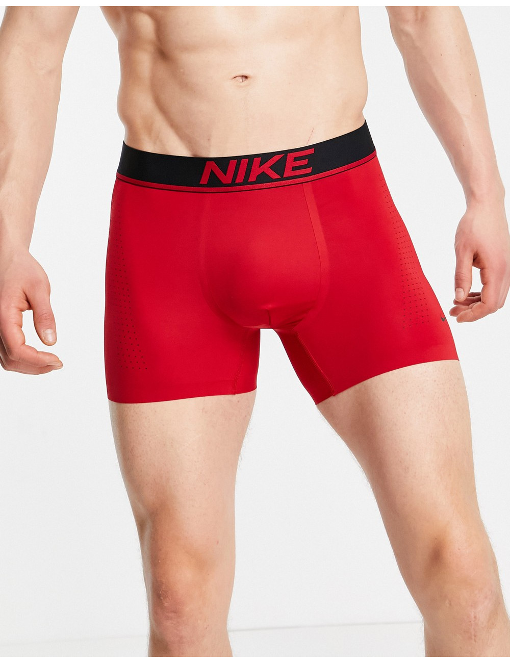 Nike Elite Micro trunks in red