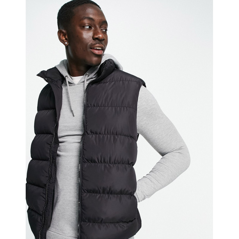 ASOS DESIGN puffer quilted...