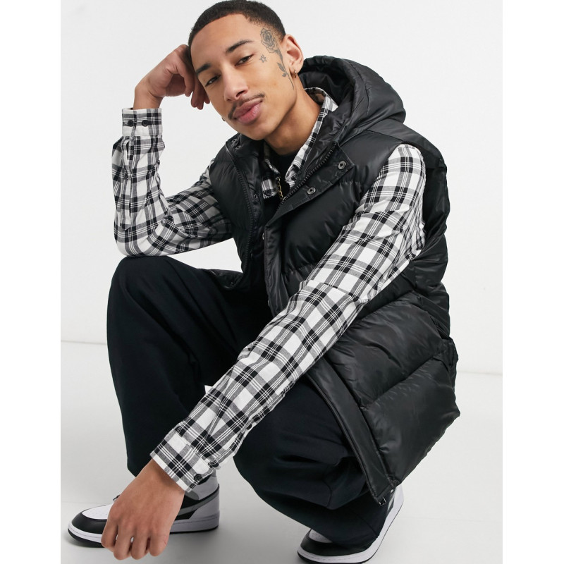 ASOS DESIGN hooded puffer...