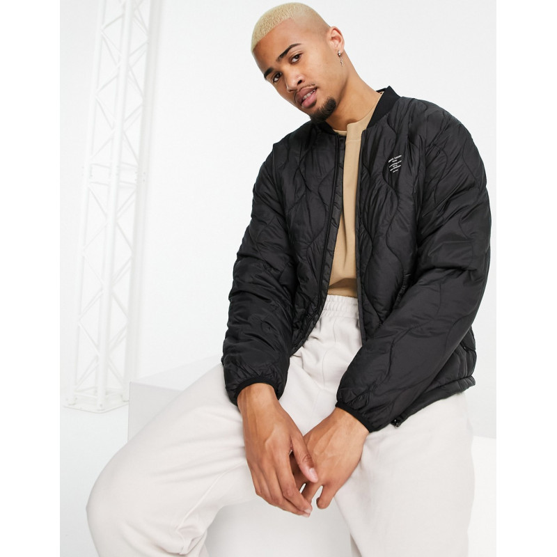 Pull&Bear quilted jacket in...