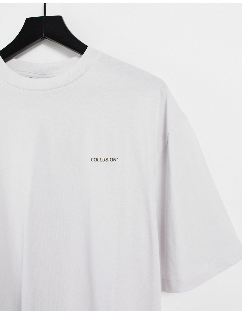 COLLUSION logo t-shirt in...