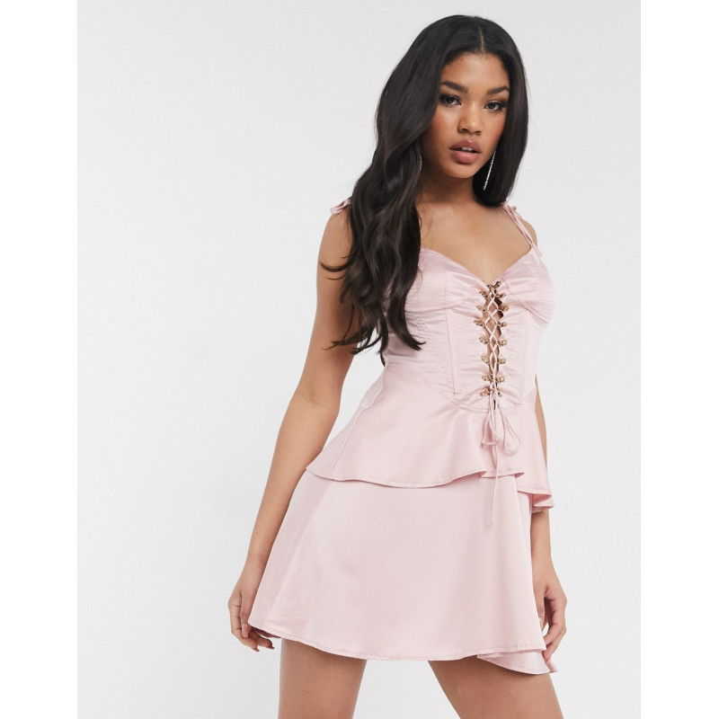 Missguided lace up front...