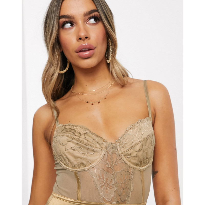 I Saw It First lace bustier...