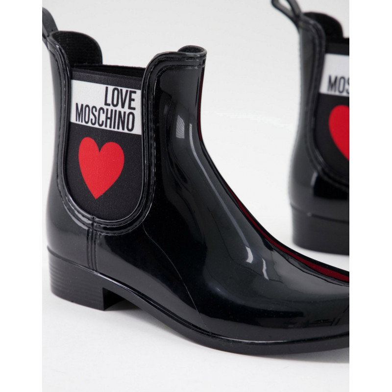 Love Moschino welly ankle...