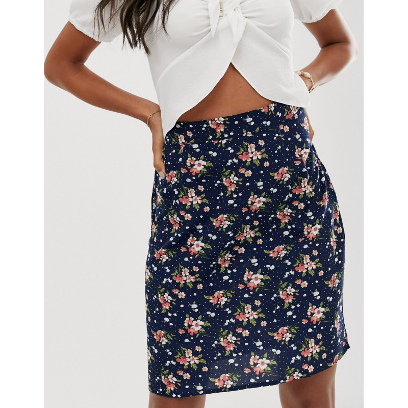 Vila floral skirt