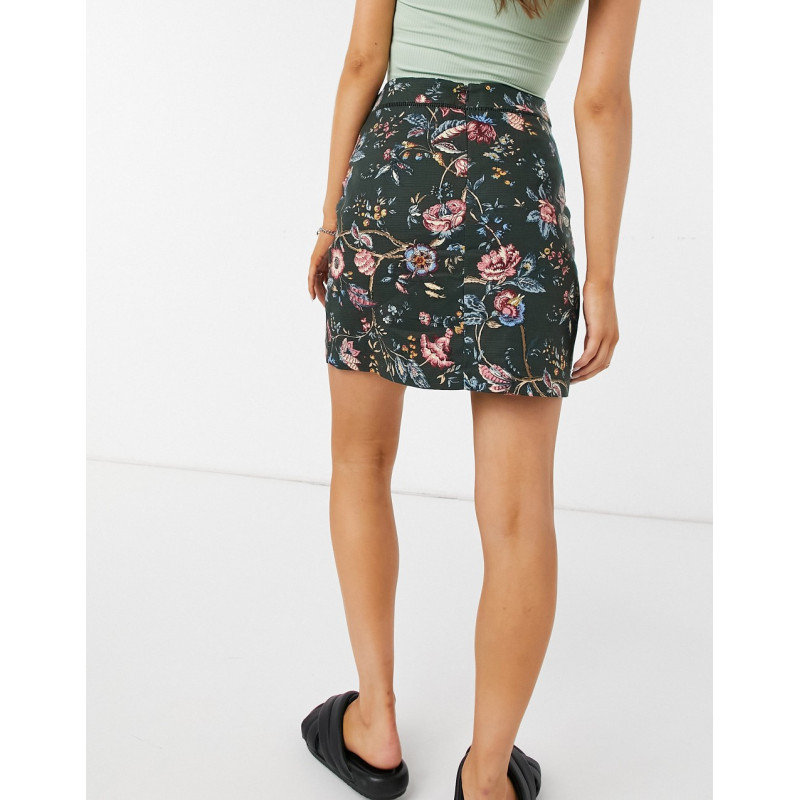 Oasis tailored skirt with...