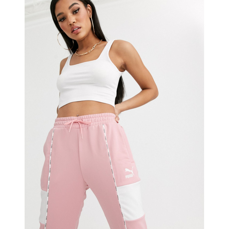 Puma Joggers with Piping in...