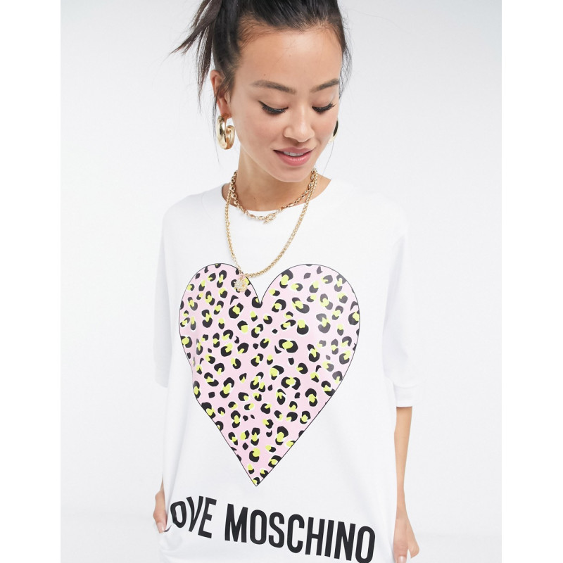 Love Moschino leopard heart...