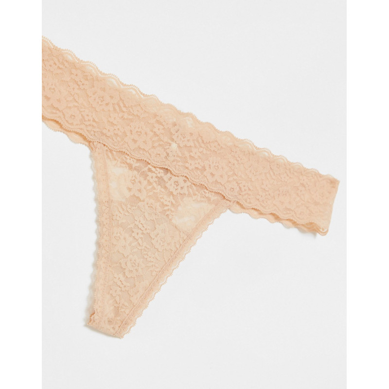 Gilly Hicks lace thong in...