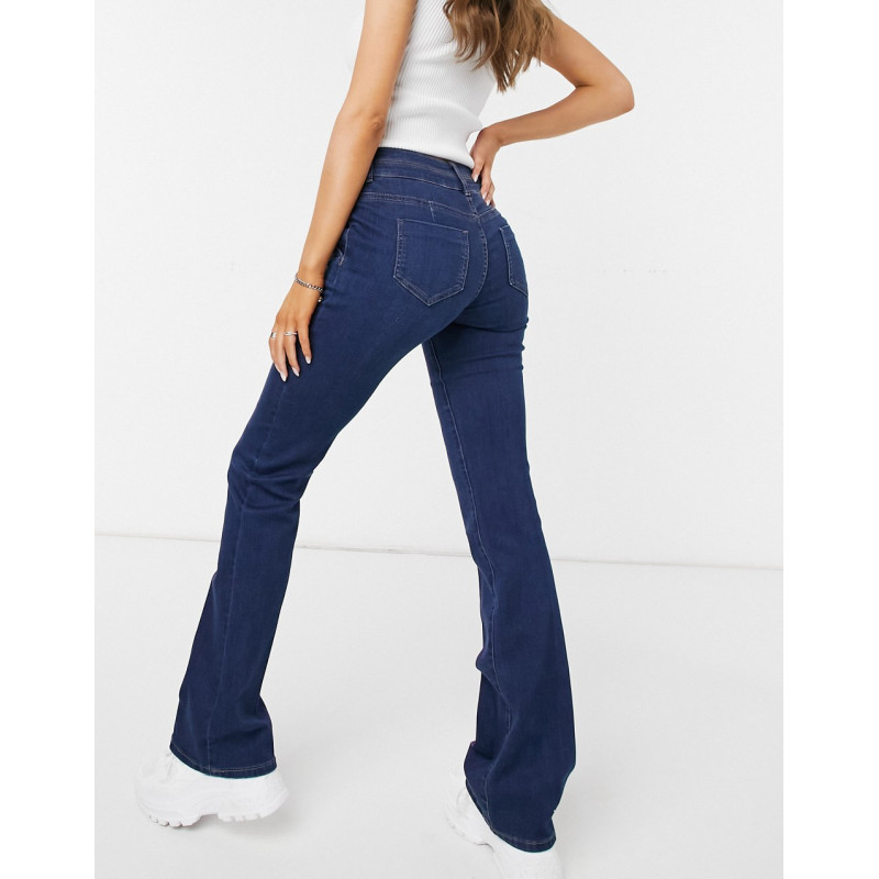 Morgan flared jeans with...