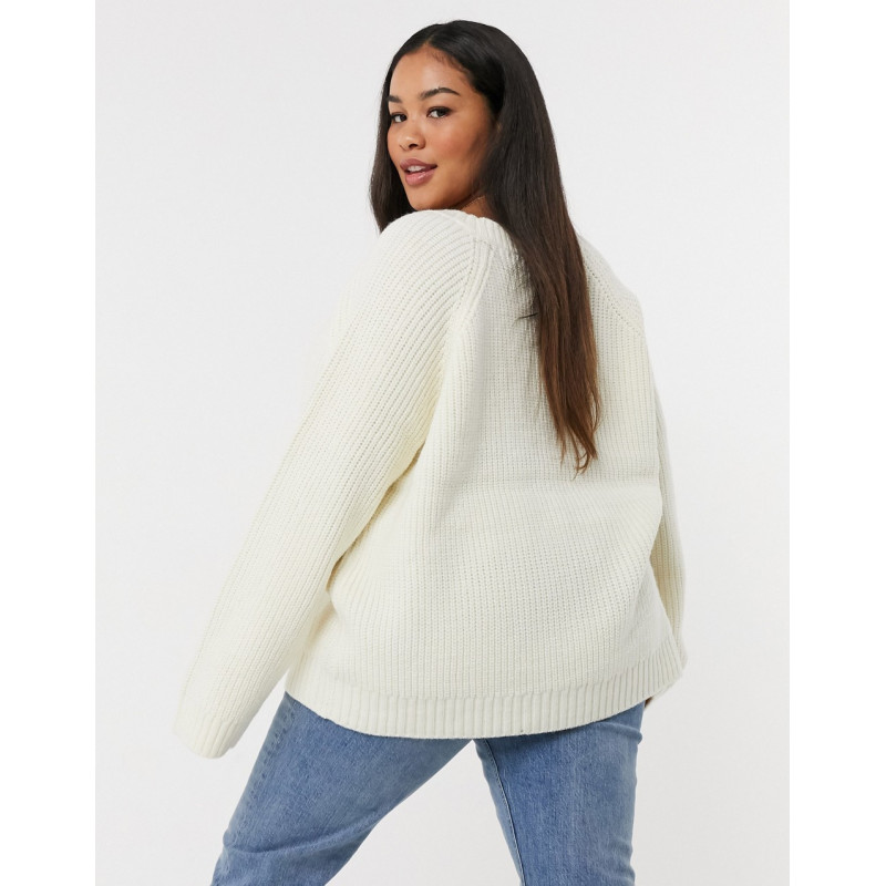 Only Curve jumper in cream...