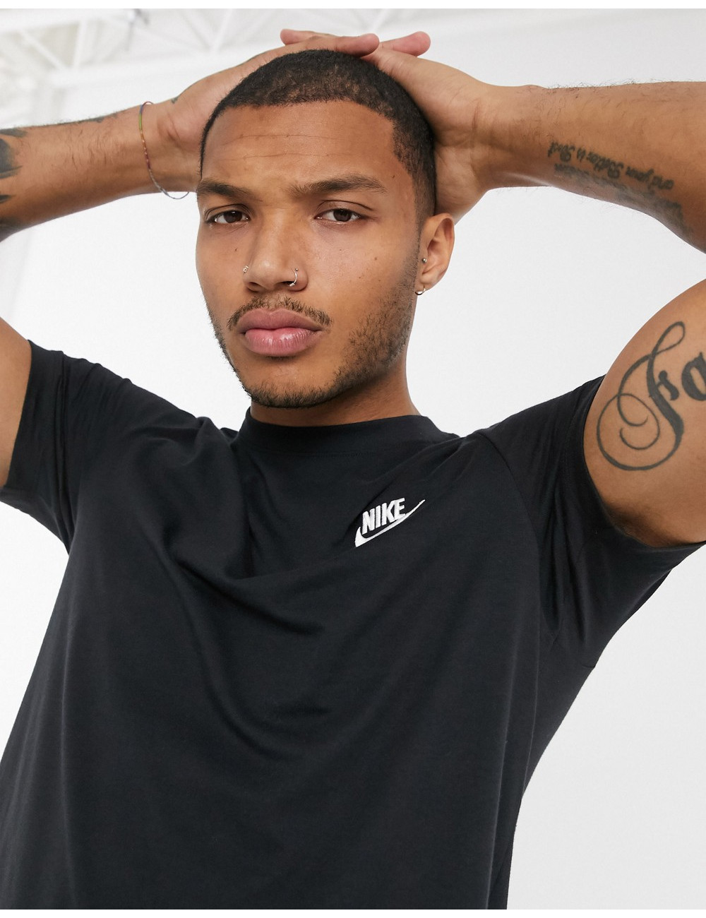 Nike Club t-shirt in black
