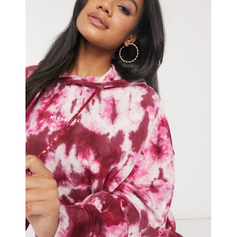 Missguided oversized hooded...