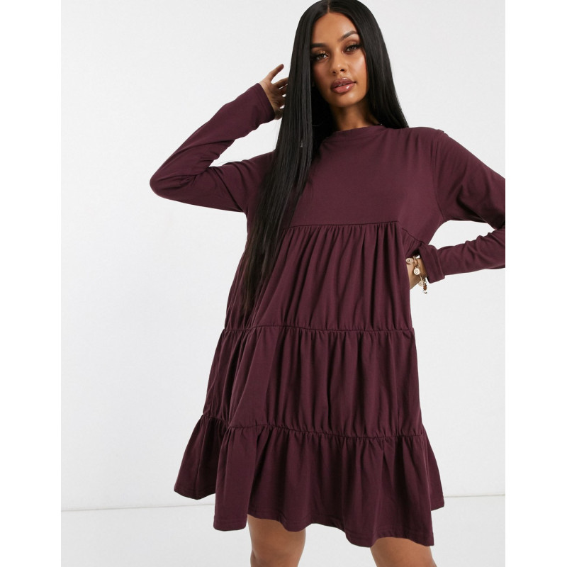 Missguided jersey smock...