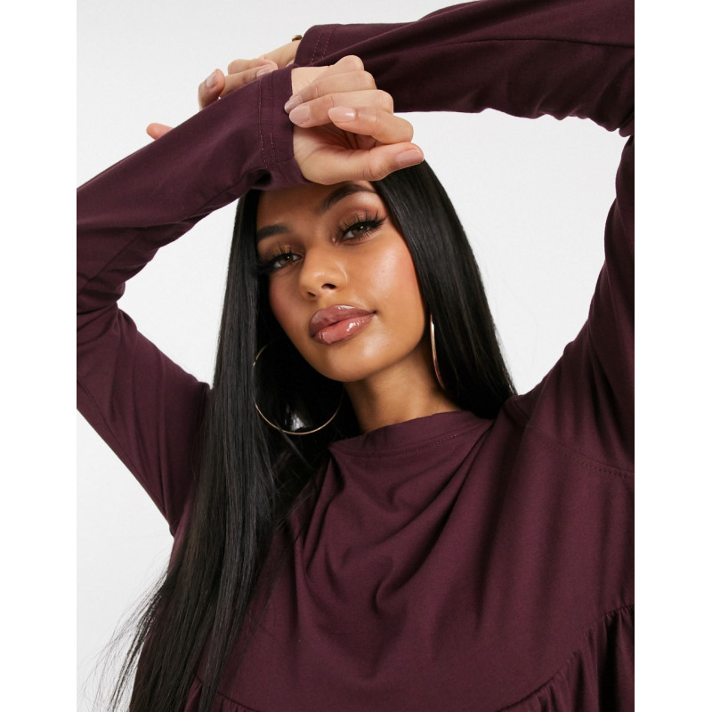Missguided jersey smock...