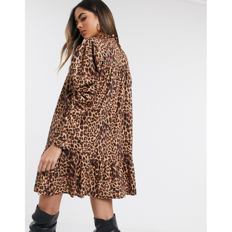 Missguided smock dress in...