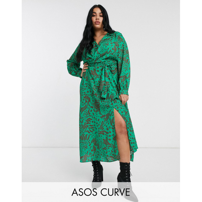 ASOS DESIGN Curve wrap...