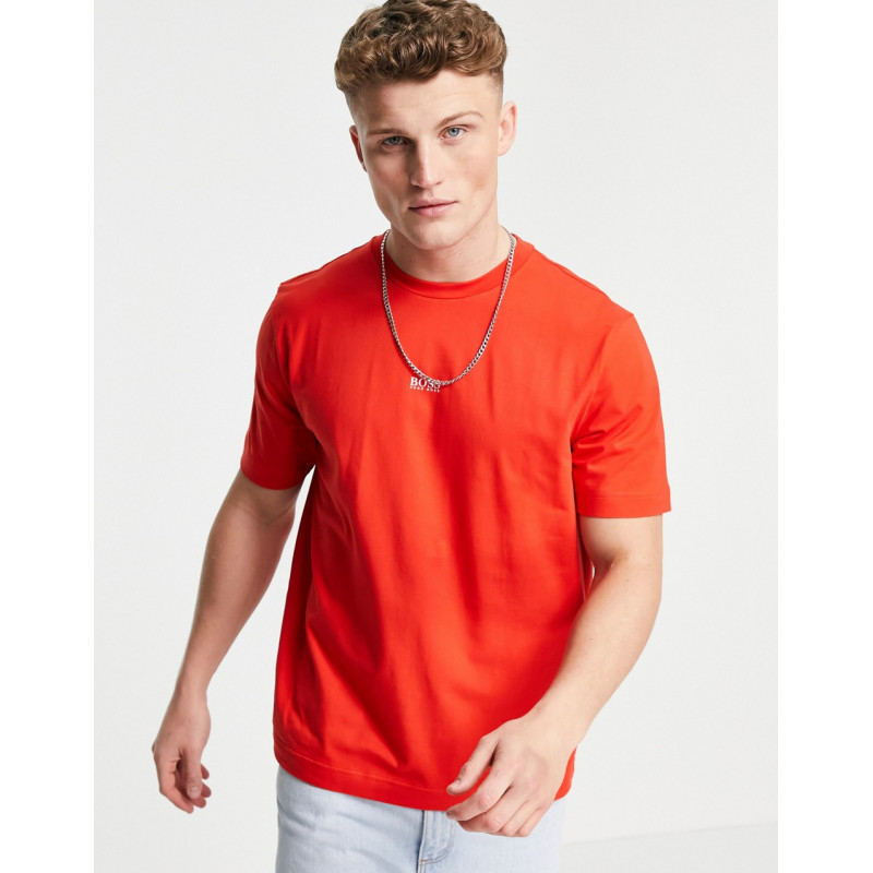 BOSS Tchup t-shirt in red