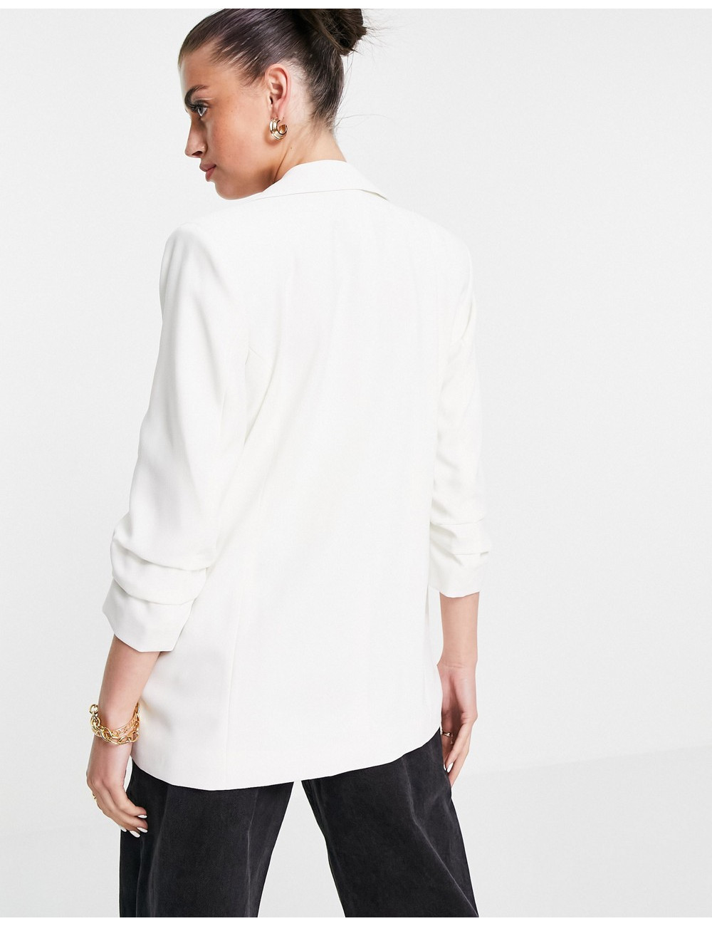 River Island ruched sleeve...