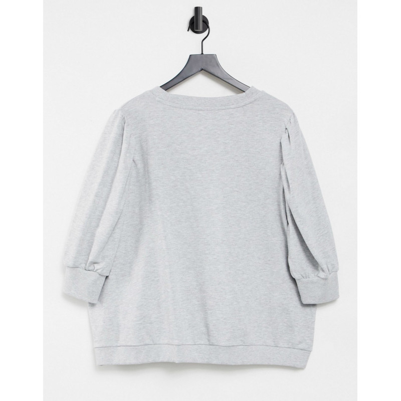 Only Curve sweatshirt with...
