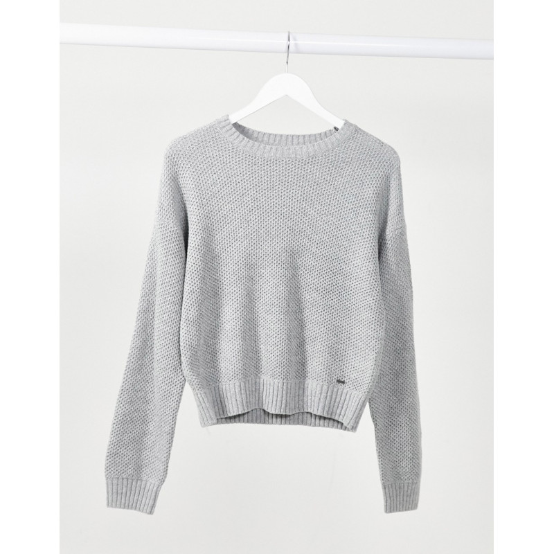 Hollister honeycomb knitted...