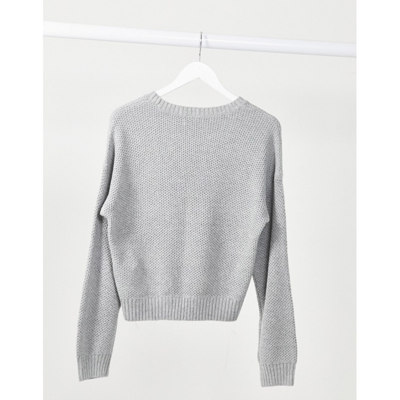 Hollister honeycomb knitted...