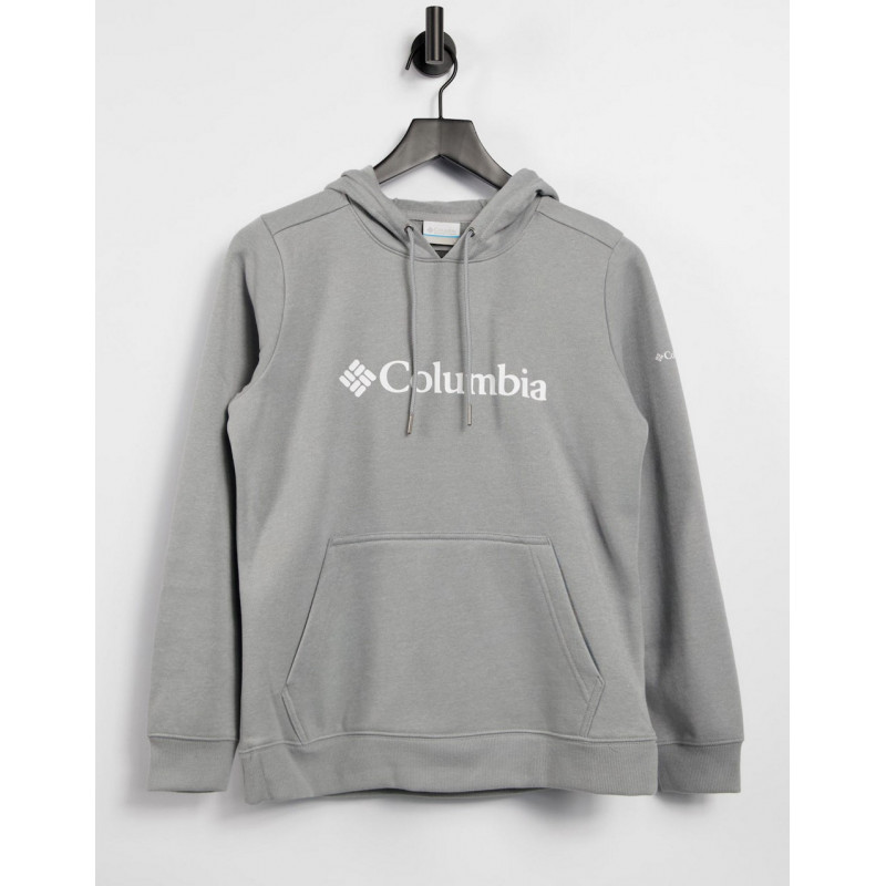 Columbia Logo hoodie in grey