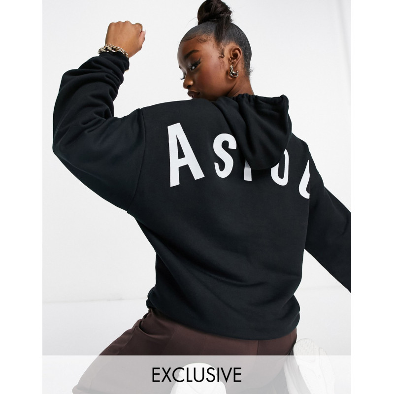ASYOU  hoodie with large...