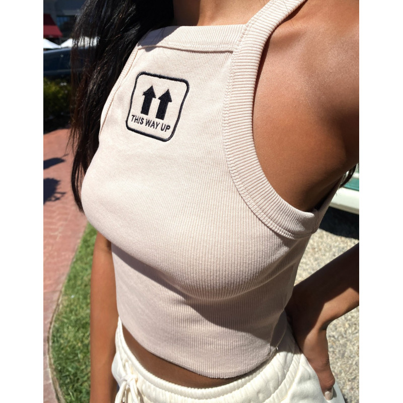 Missguided rib racer front...