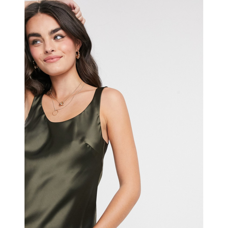 ASOS DESIGN scoop neck cami...