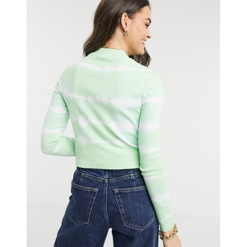 ASOS DESIGN fitted rib top...