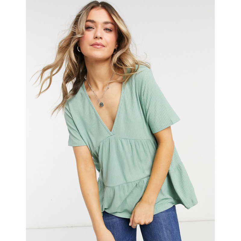 ASOS DESIGN tiered smock in...
