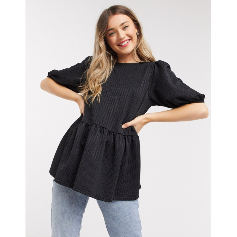 ASOS DESIGN textured smock...