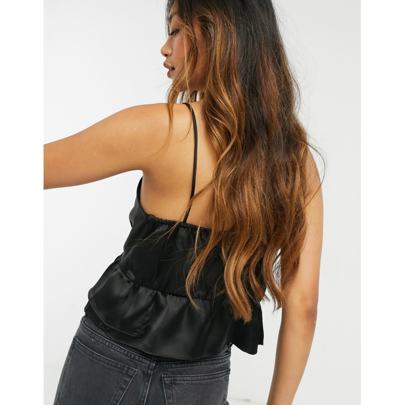 Topshop strappy ruffle...