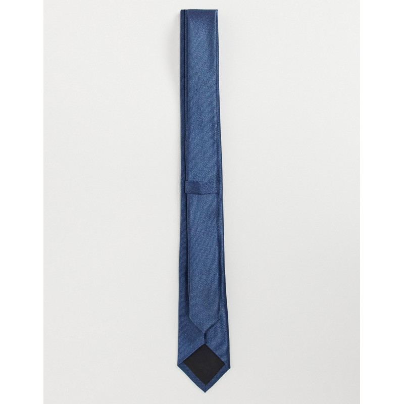 Topman premium silk tie in...
