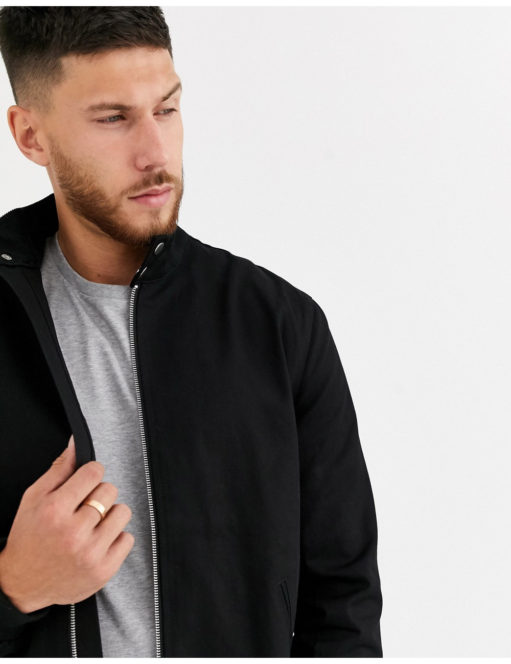 ASOS DESIGN harrington...