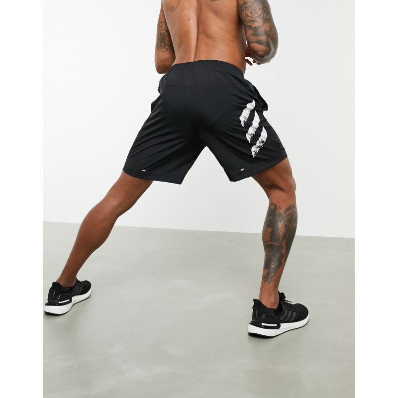adidas running shorts in black
