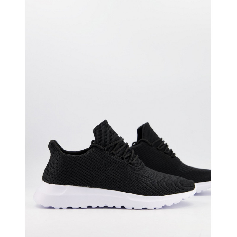 New Look knitted trainer in...
