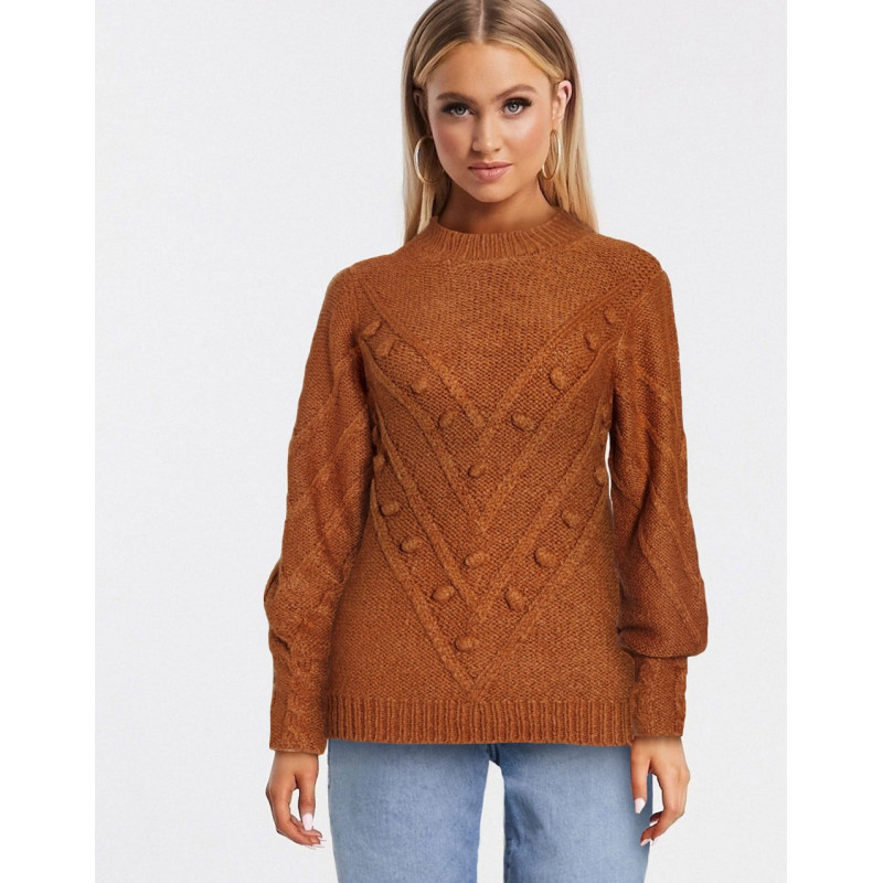 Pieces kulla cable knit...