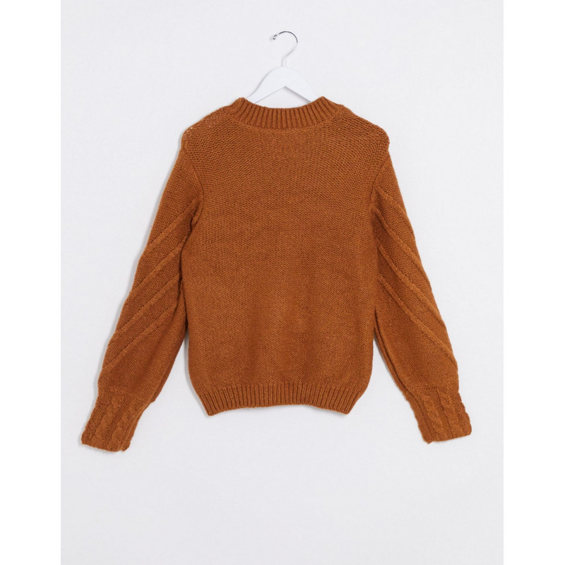 Pieces kulla cable knit...