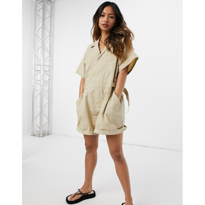 Levi's utility playsuit in...