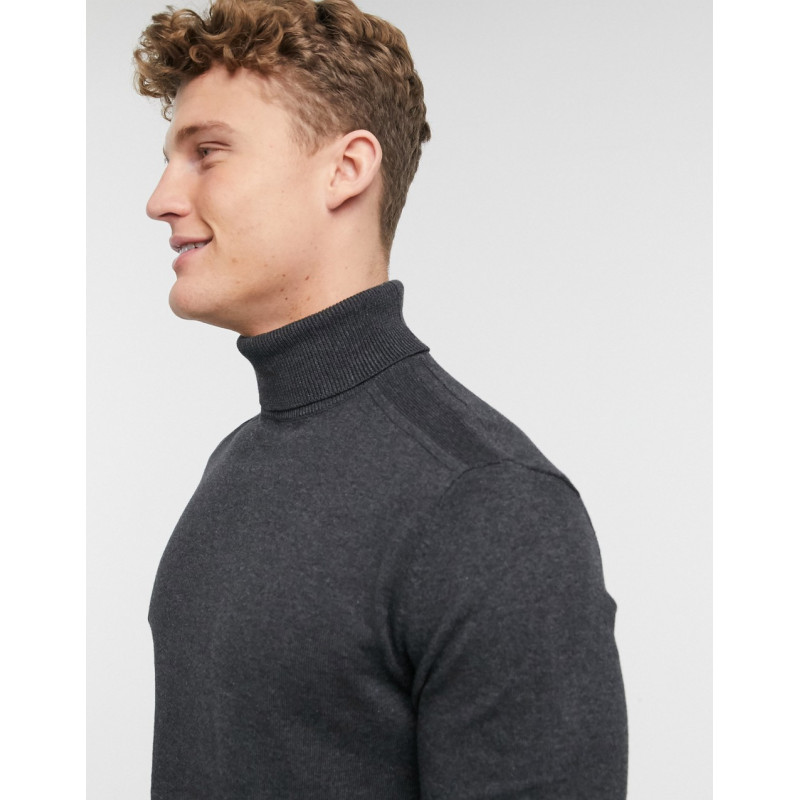 Selected Homme roll neck...