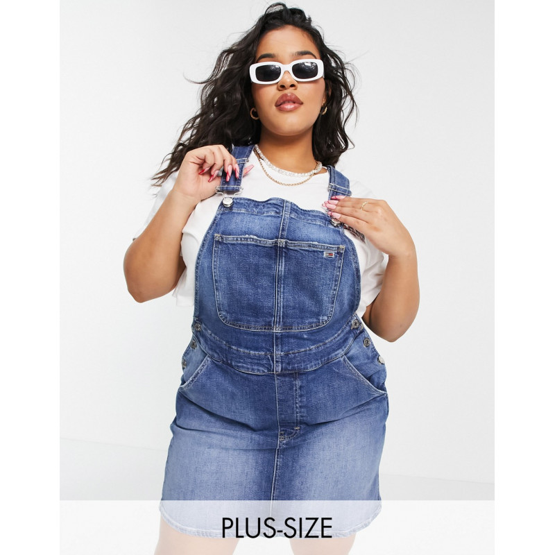 Tommy Jeans Plus dungaree...